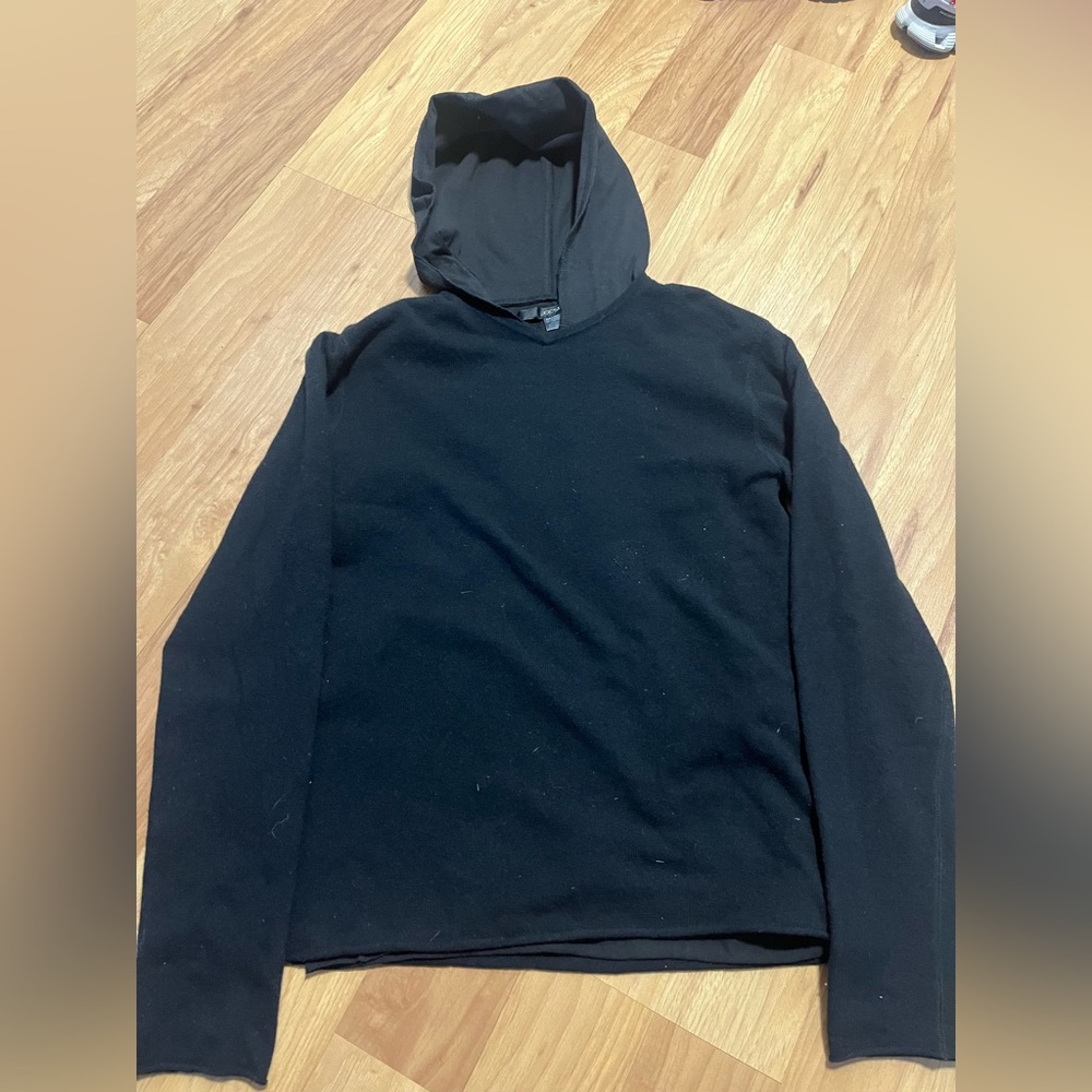 Joe's Jeans Black Cashmere hoodie